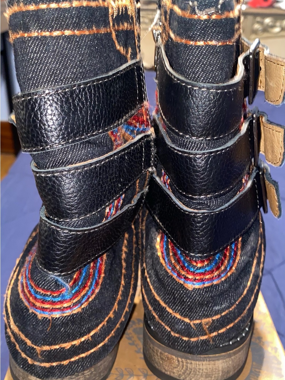 Authentic Leather True Religion Boots